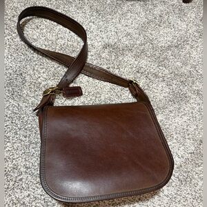 Vintage Coach Tabac Classic Shoulder Bag made in NYC (Project Bag, please READ)